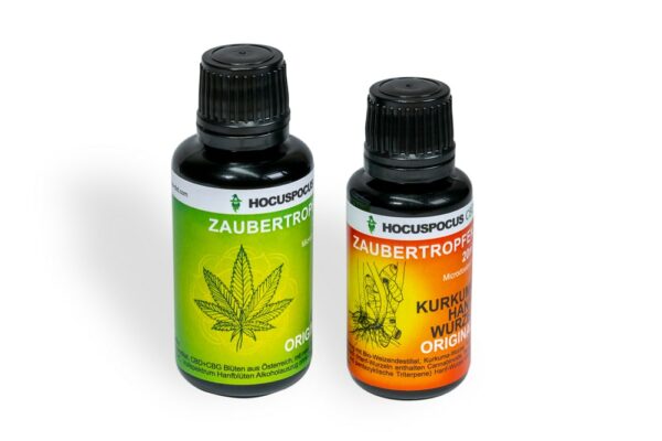 Zaubertropfen Roots-Kurkuma & CBD KOMBIANGEBOT | Microdosierung