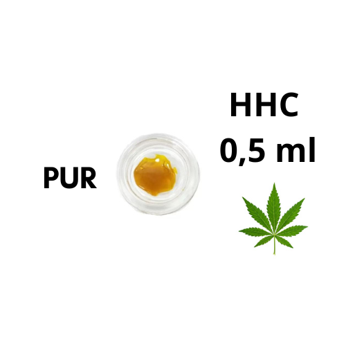 HHC-PUR | Glastiegel | 0,5 ml